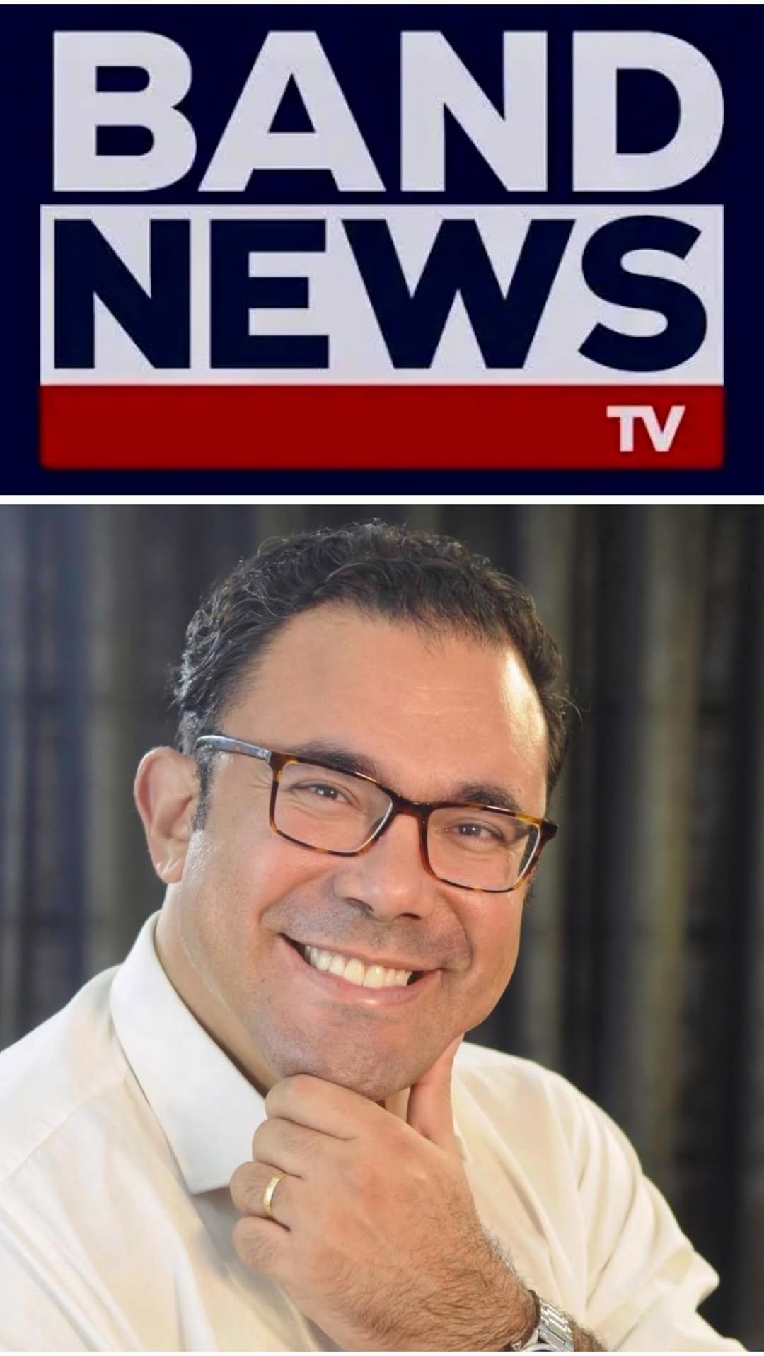 Capa da participação na BandNews TV